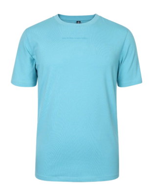 T-Shirt The Indian Maharadja Men Cotton Tee Surf Blue Relaxed Fit