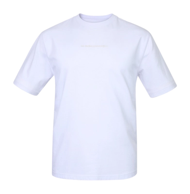 T-Shirt The Indian Maharadja Men Oversized Cotton Tee Bright White Oversized Fit