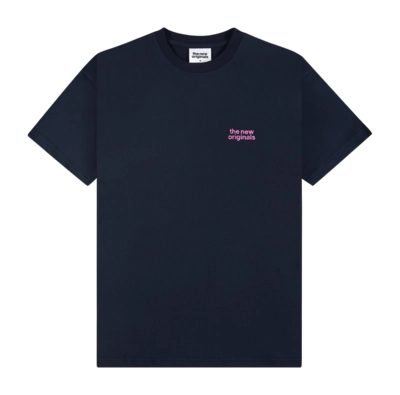 T-Shirt The New Orignals Men Catna Tee Navy Blue / Pink