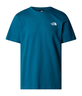 T-Shirt The North Face Men SS Box Nse Tee Mineral Ink/TNF Red