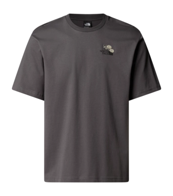 T-Shirt The North Face Men U Flower Dome Relaxed S/S Tee-Graphic Anthracite Grey