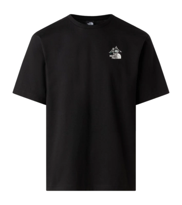 T-Shirt The North Face Unisex U Hke Backpack Relaxed S/S Tee TNF Black