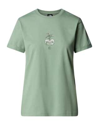 T-Shirt The North Face Women Connect Relaxed Ss Tee-Graphic Slate Moss