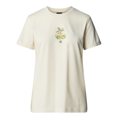 T-Shirt The North Face Women Connect Relaxed Ss Tee-Graphic White Dune