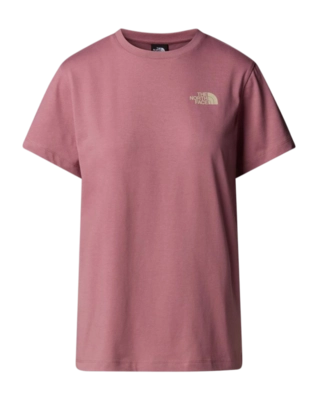 T-Shirt The North Face Women Ss Box Nse Relaxed Tee Nostalgia Rose/Gravel