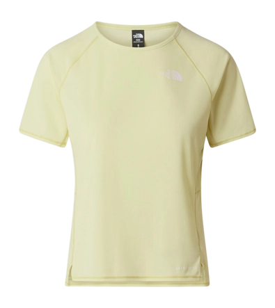 T-Shirt The North Face Women Sunriser SS Tee Lemon Mist Slim Fit