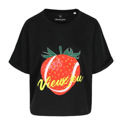 T-Shirt Vieux Jeu Women Berry Tee Black