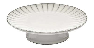 Taartplateau Serax Inku Tableware White L 24 x 24 x 6,5 cm