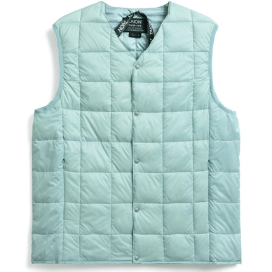 Vest Taion Men V Neck Button Down Ice Mint
