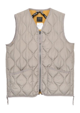 Jacket Taion Unisex Military W-Zip V Neck Down L.Mocha '24
