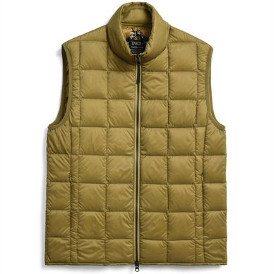 Vest Taion Unisex Hi Neck W-Zip Down Beige