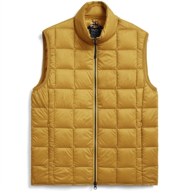 Vest Taion Unisex Hi Neck W-Zip Down Camel
