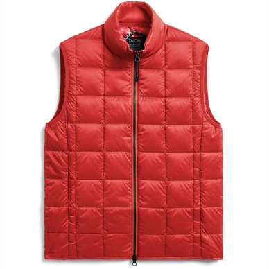 Vest Taion Unisex Hi Neck W-Zip Down D.Red