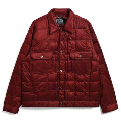 Jacket Taion Unisex Down Work Burgundy