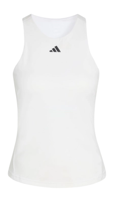Tanktop Adidas Dames Climacool Y-Tank White Slim Fit