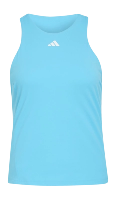 Tanktop Adidas Women Climacool Y-Tank Cyan Slim Fit
