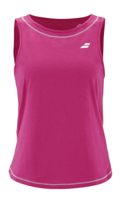 Tanktop Babolat Women Exercise Pink Peacock Cotton Tank Regular Fit