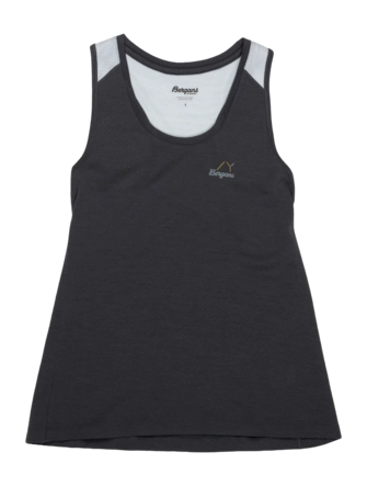 Tanktop Bergans Women Y LightLine Merino Dark Shadow Grey/Pearl Grey Regular Fit