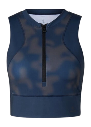 Tanktop Bogner Fire + Ice Women Celeste Navy Blue/Grey Slim Fit