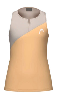 Tanktop HEAD Girls Spirit Apricot/Light Blue Tank Top Regular Fit