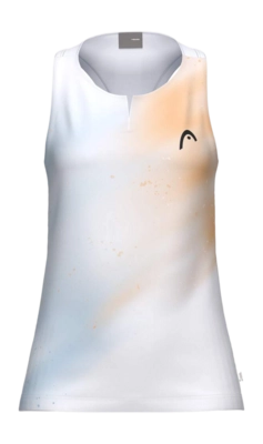 Tanktop HEAD Women Agility Apricot/Print Vision Tank Top Regular Fit