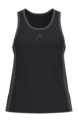 Tanktop HEAD Women Club 25 Tech Tank Top Black