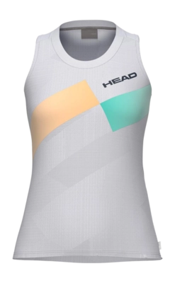 Tanktop HEAD Women Pro Tank Top Apricot/Print Regular Fit