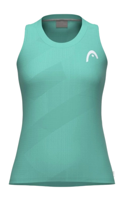 Tanktop HEAD Women Performance Turquoise Pro Tank Top Regular Fit