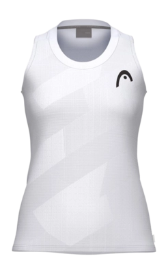 Tanktop HEAD Women Pro White Tank Top Regular Fit