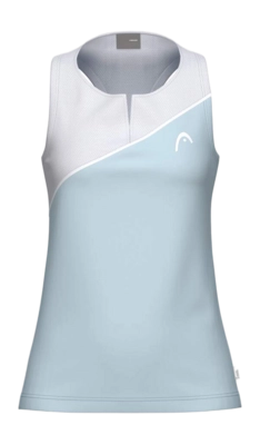Tanktop HEAD Women Spirit Tank Top Light Blue/White
