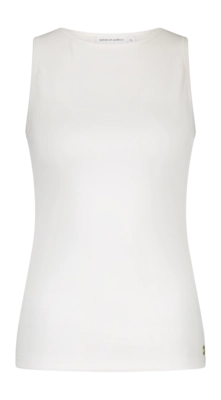 Tanktop House of Gravity Women Rib Tank Top White Topaz