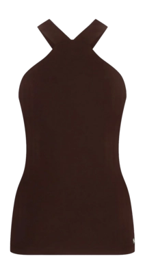 Tanktop House of Gravity Women Strappy Cacao Brown
