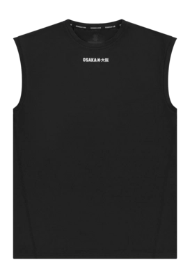 Tanktop Osaka Men Core Training Black Slim Fit