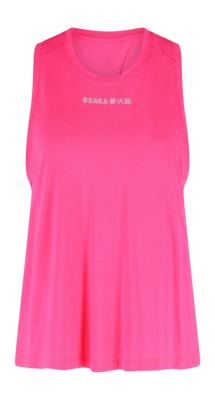 Tanktop Osaka Women Luna Cross Electric Fuchsia Relaxed Fit