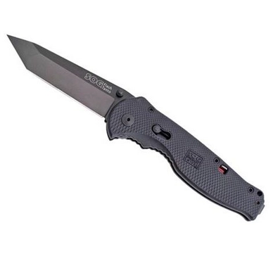 Klappmesser SOG Flash II Tanto Schwarz