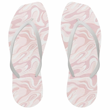 Slipper Sleepers Women Tapered Pink Swirl