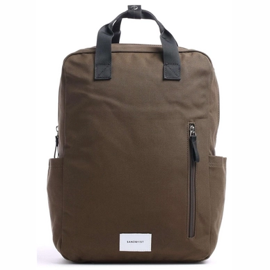 Rucksack Sandqvist Knut Molten Leaf With Black Webbing