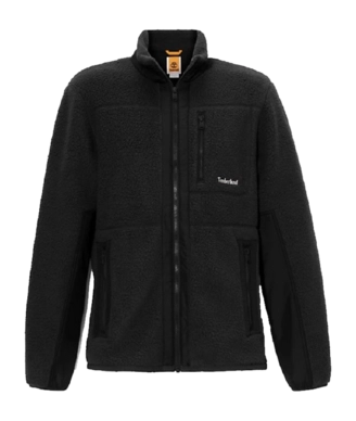 Fleece Jacket Timberland Men High-Pile Black