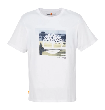 T-Shirt Timberland SS Coast Graphic Tee Men Weiß