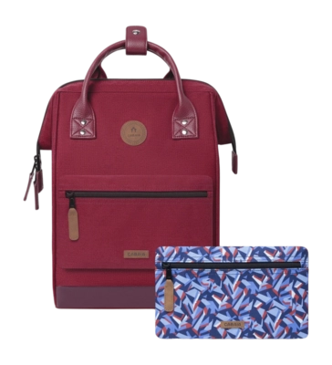 Rucksack Cabaïa Adventurer Melanged Santiago De Cuba Burgundy Medium '24
