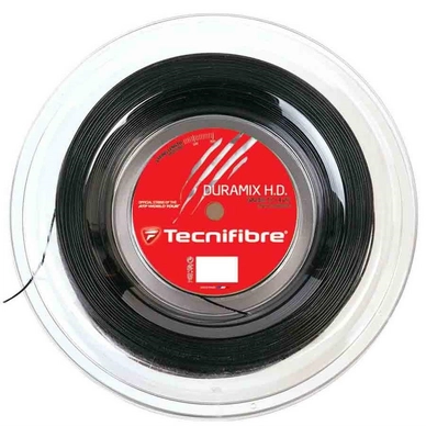 Tennis String Tecnifibre Bob 200M Duramix HD 1,35 Black