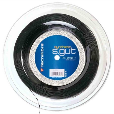 Tennis String Tecnifibre Reel 200M Synthetic Gut Black 1,30