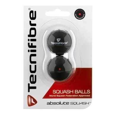 Squashbal Tecnifibre Red Dot (2-delig)