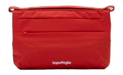 Telefoontas Topologie Wares Bags Phone Sacoche 90 Topologie Red Tech Sateen