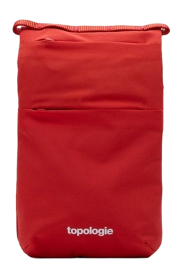 Telefoontas Topologie Wares Bags Phone Sacoche Topologie Red Tech Sateen