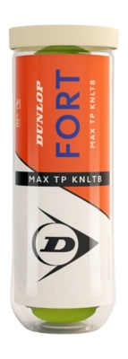Tennisbal Dunlop Fort Max TP KNLTB 3-tin (Doos 48 x 3)