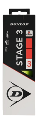 Tennisbal Dunlop Stage 3 3-tin (Doos 24 x 3)