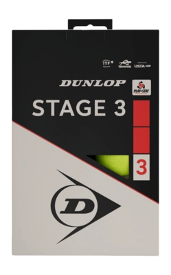 Tennisbal Dunlop Stage 3 (Doos van 12)