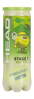 Tennisbal HEAD 3B Stage 1 Green (3-Tin)