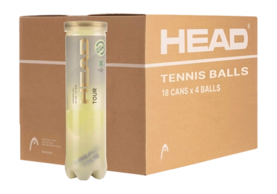 Tennisbal HEAD Tour 2019 (Doos 18 x 4) Gasgevuld